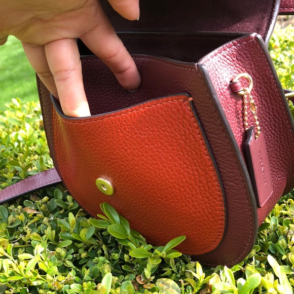 COACH 1330 REMY SADDLE SHOULDER BAG - Picture 11 of 17